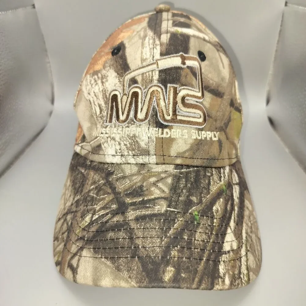 CAPAMERICA Mississippi Welders Supply Camo Baseball Hat Cap Adjustable OSFA